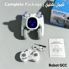 Smart Programmable Robot Dog Toy with Gesture & Voice Control | Interactive Educational STEM Toy for Kids | Rechargeable Remote Control Pet | Safe ABS Material | Gift for Boys and Girls