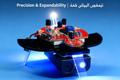 AI Smart Light Recognition Robot | Jetson Nano ROS2 Integration with Arduino Control | OpenCV & TensorFlow for Illumination Tracking, Navigation & Color Detection | Wi-Fi & Bluetooth Connectivity | Ideal for STEM Education & AI Vision Research