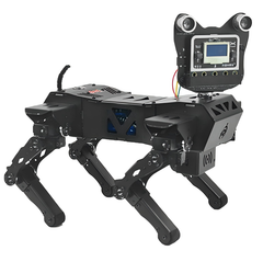 Quadruped Bionic Robot Dog | Arduino & ESP32 Dual-Controller Robot with Metal-Gear Servos, IMU Balance & Wi-Fi Control | Programmable Motion & Gait Learning | STEM Educational Platform for AI, Robotics & Mechatronics Projects | Modular Design