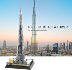 Burj Khalifa Architecture Blocks