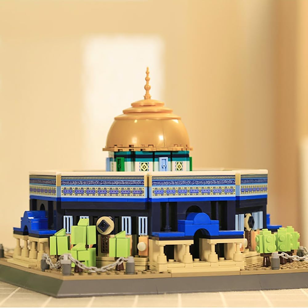 Dome of the Rock Mosque Blocks Set – 983 Pieces
