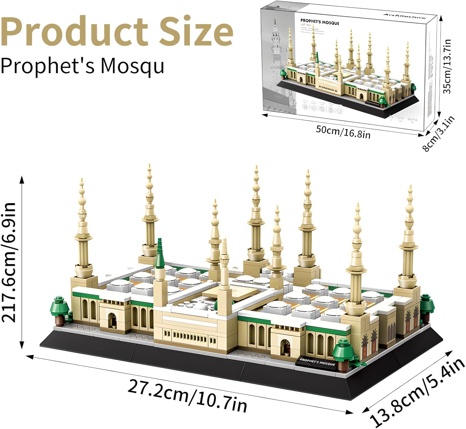 CSNRHG Medina Prophet Mosque Building Block Set