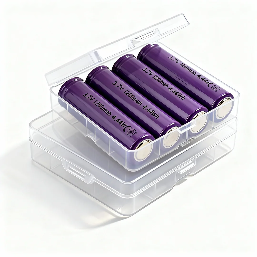 18650 Rechargeable Battery Pack 3.7 V  High-Density Flat-Top Li-ion Cells for Arduino, IoT and Robotics Projects | Stable Voltage, Low Resistance, Long Cycle Life | Certified UN38.3 CE IEC62133 RoHS | STEM Educational Power Pack