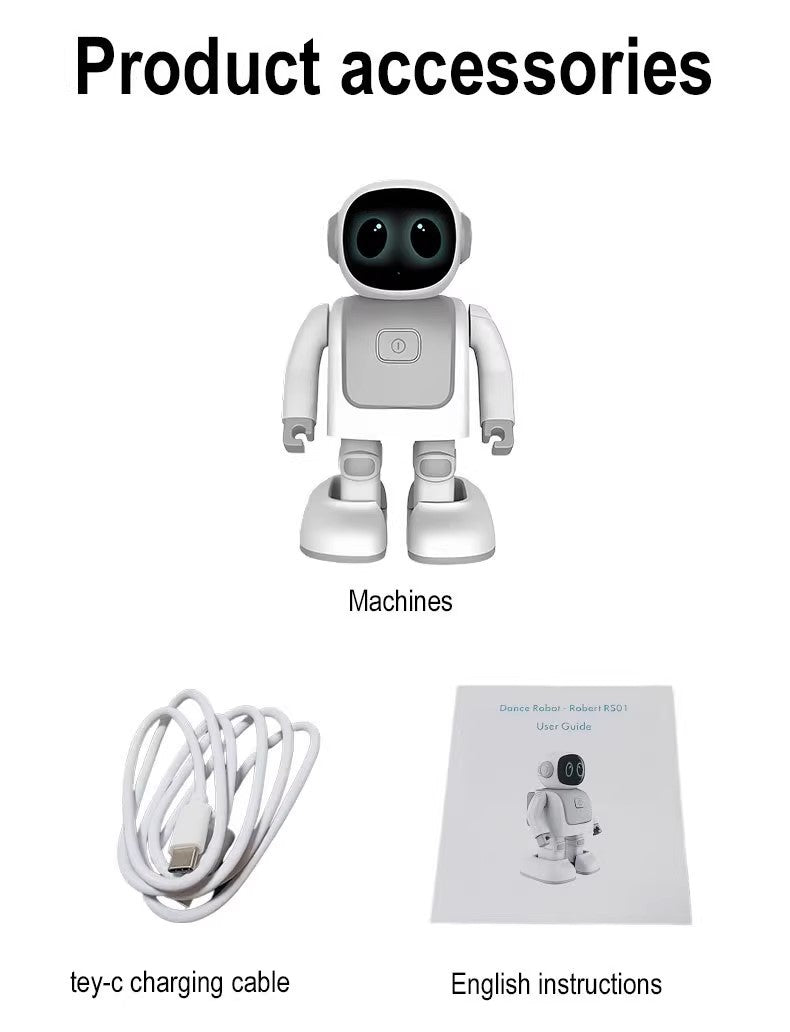 Robert Dancing Robot with Bluetooth Speaker & Programmable App-Controlled