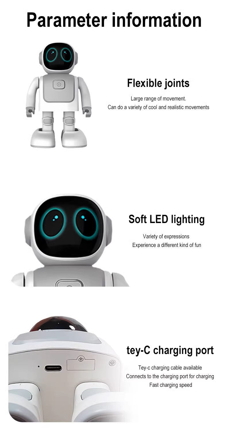 Robert Dancing Robot with Bluetooth Speaker & Programmable App-Controlled