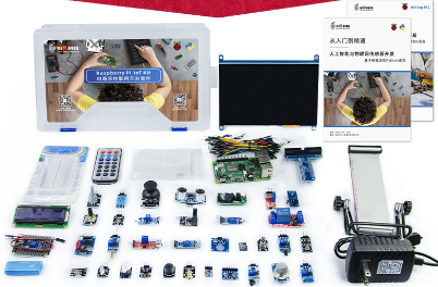 Raspberry Pi 4 Model B 4GB STEM Learning Kit | Quad-Core Processor with Dual HDMI & USB 3.0 | Supports Python, C++, AI Vision & IoT Projects | Ideal for Robotics, Machine Learning, Home Automation & Edge Computing Education Platform