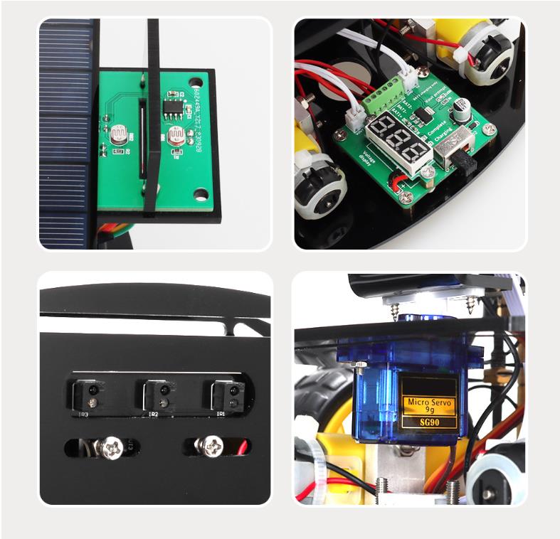 ESP32 AI Smart Robot Car Kit with Camera